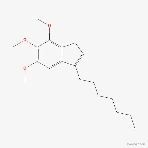 1H-Indene, 3-heptyl-5,6,7-triMethoxy-