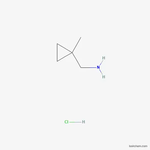 Molecular Structure of 1260779-19-8 ((1-Methylcyclopropyl)methanamine hydrochloride)