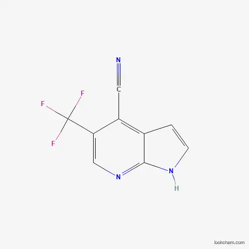 5-(Trifluoromethyl)-1H-pyrrolo[2,3-b]pyridine-4-carbonitrile