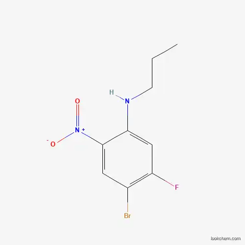 4-Bromo-5-fluoro-2-nitro-N-propylaniline