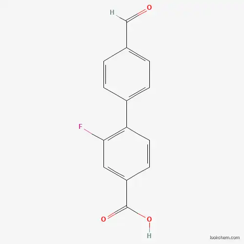 3-Fluoro-4-(4-formylphenyl)benzoic acid