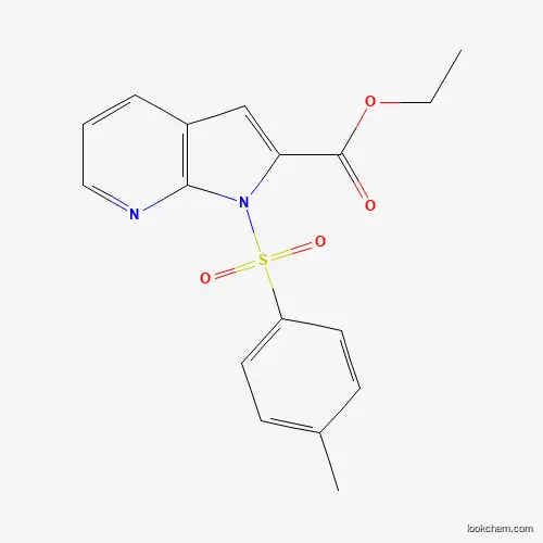 Ethyl 1-tosyl-1H-pyrrolo[2,3-b]pyridine-2-carboxylate