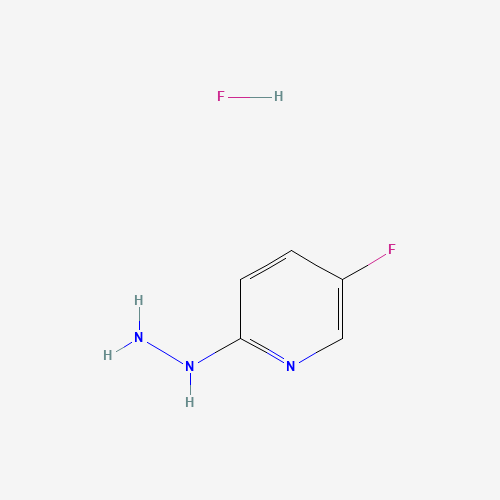Molecular Structure of 1265323-98-5 (5-Fluoro-2-hydrazinylpyridine hydrofluoride)