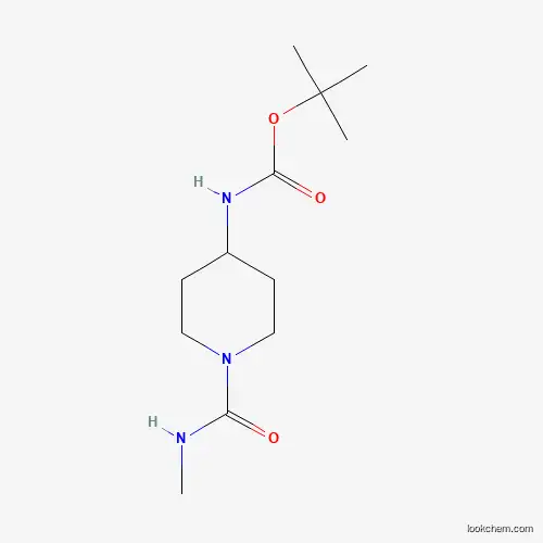 tert-Butyl 1-(methylcarbamoyl)piperidin-4-ylcarbamate