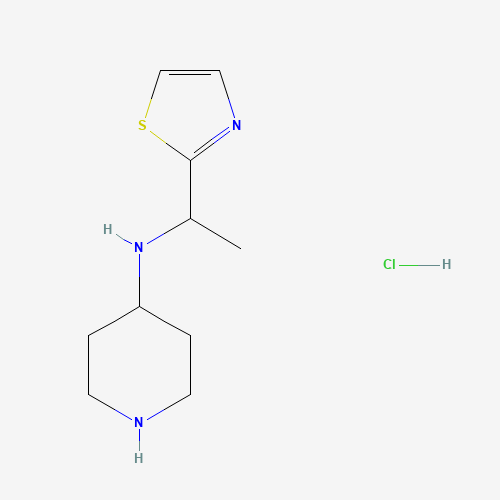 N-(1-(Thiazol-2-yl)ethyl)piperidin-4-amine hydrochloride