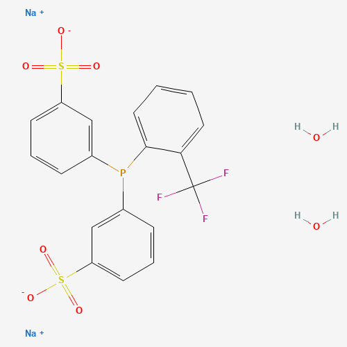 Bis(3-sulfonatophenyl)(2-trifluoromethylphenyl)phosphine, disodium dihydrate, min. 97%  o-DANPHOS