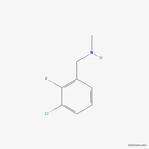 1-(3-Chloro-2-fluorophenyl)-N-methylmethanamine