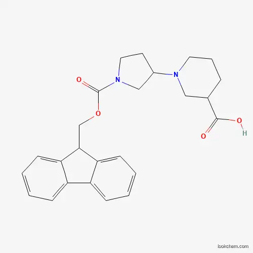 1-(1-(((9H-Fluoren-9-yl)methoxy)carbonyl)pyrrolidin-3-yl)piperidine-3-carboxylic acid