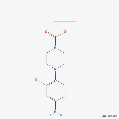 tert-Butyl 4-(4-amino-2-bromophenyl)piperazine-1-carboxylate