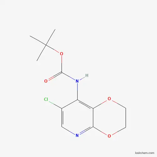 tert-Butyl (7-chloro-2,3-dihydro-[1,4]dioxino[2,3-b]pyridin-8-yl)carbamate