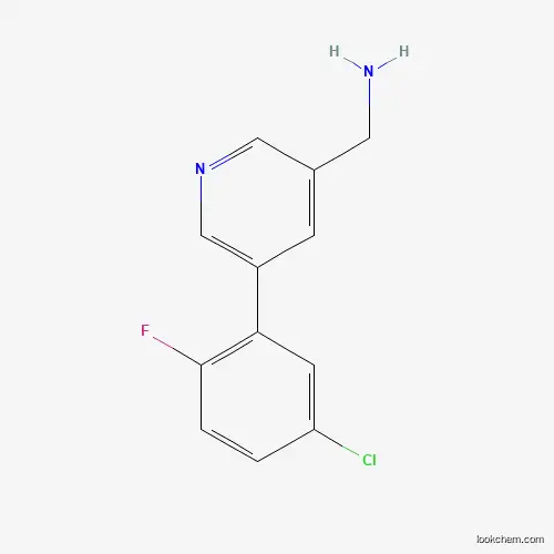 (5-(5-Chloro-2-fluorophenyl)pyridin-3-yl)MethanaMine