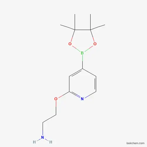 2-((4-(4,4,5,5-TetraMethyl-1,3,2-dioxaborolan-2-yl)pyridin-2-yl)oxy)ethanaMine