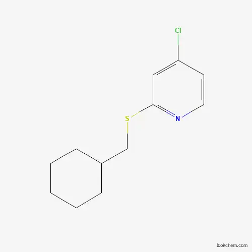 4-Chloro-2-((cyclohexylMethyl)thio)pyridine