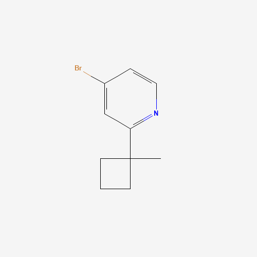 4-Bromo-2-(1-methylcyclobutyl)pyridine