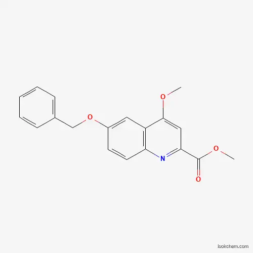 Methyl 6-(benzyloxy)-4-methoxyquinoline-2-carboxylate