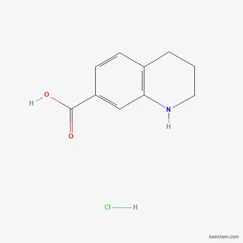 Molecular Structure of 1414959-23-1 (1,2,3,4-Tetrahydro-quinoline-7-carboxylic acid hydrochloride)