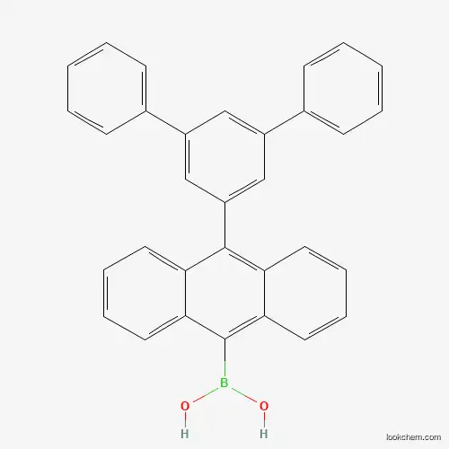 (10-[1,1':3',1''-Terphenyl]-5'-yl-9-anthracenyl)boronic acid