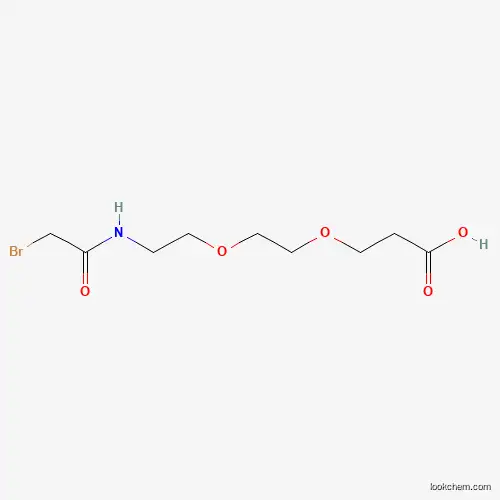 Bromoacetamido-PEG2-Acid