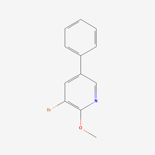3-Bromo-2-methoxy-5-phenylpyridine