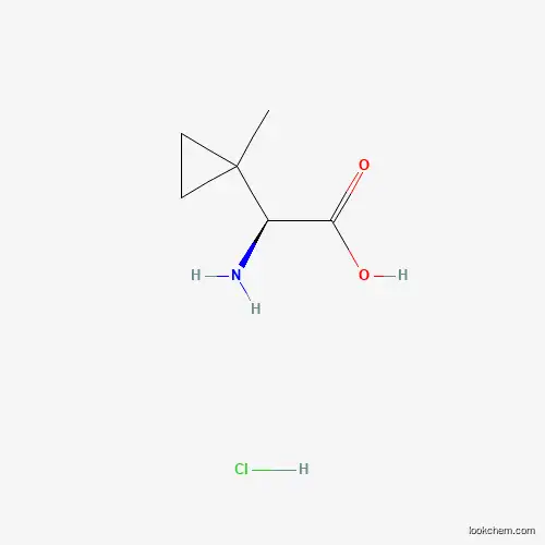 (2S)-2-amino-2-(1-methylcyclopropyl)acetic acid hydrochloride - 97%