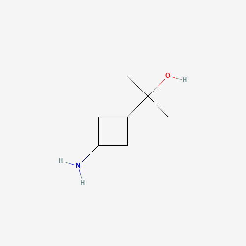 Molecular Structure of 1609546-13-5 (2-(3-Aminocyclobutyl)propan-2-ol)