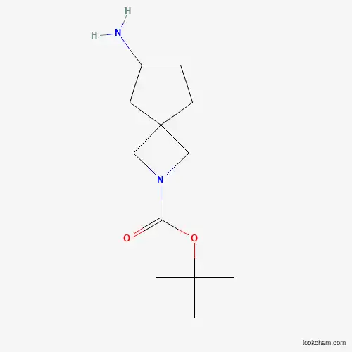 Molecular Structure of 1638763-38-8 (Tert-butyl 6-amino-2-azaspiro[3.4]octane-2-carboxylate)