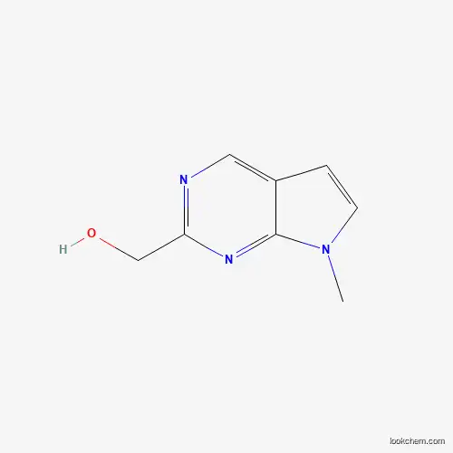 {7-methyl-7H-pyrrolo[2,3-d]pyrimidin-2-yl}methanol