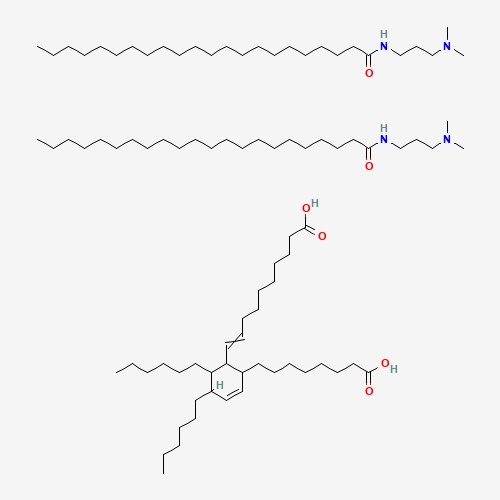 Molecular Structure of 171039-49-9 (Dibehenamidopropyldimethylamine dilinoleate)