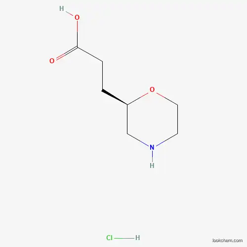 (S)-3-(Morpholin-2-yl)propanoicacidhydrochloride