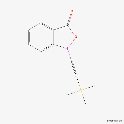 Molecular Structure of 181934-29-2 (1-[(Trimethylsilyl)ethynyl]-1,2-benziodoxol-3(1H)-one)