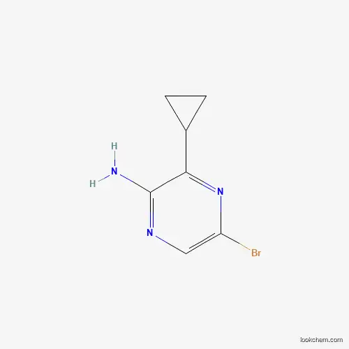 5-Bromo-3-cyclopropylpyrazin-2-amine