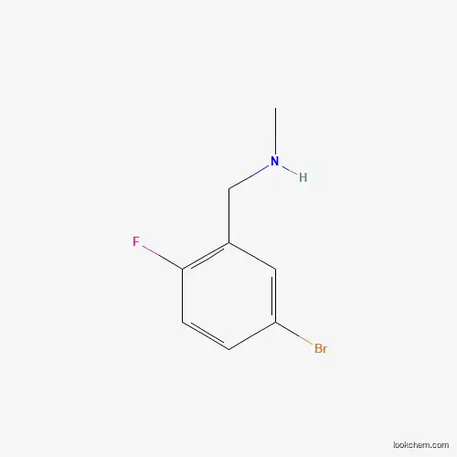 1-(5-Bromo-2-fluorophenyl)-N-methylmethanamine