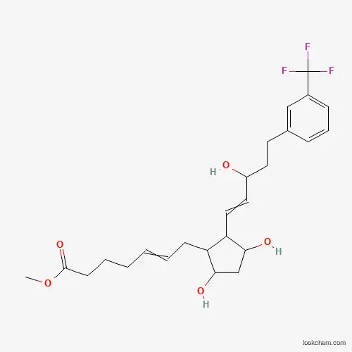 Molecular Structure of 195503-20-9 (17-trifluoromethylphenyl trinor Prostaglandin F2alpha methyl ester)