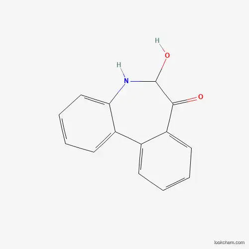 Molecular Structure of 19711-90-1 (6-Hydroxy-5,6-dihydro-7h-dibenzo[b,d]azepin-7-one)