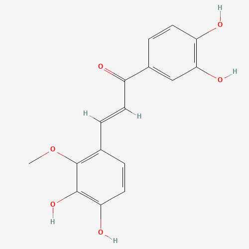 Molecular Structure of 197227-39-7 (3,3',4,4'-Tetrahydroxy-2-methoxychalcone)