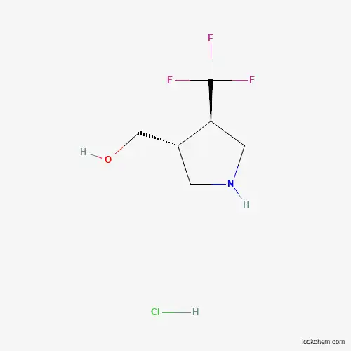 [(3R,4R)-4-(Trifluoromethyl)pyrrolidin-3-YL]methanol hydrochloride