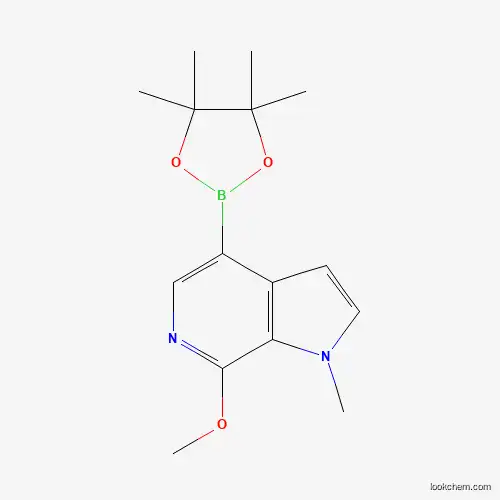 7-methoxy-1-methyl-4-(4,4,5,5-tetramethyl-1,3,2-dioxaborolan-2-yl)-1H-pyrrolo[2,3-c]pyridine