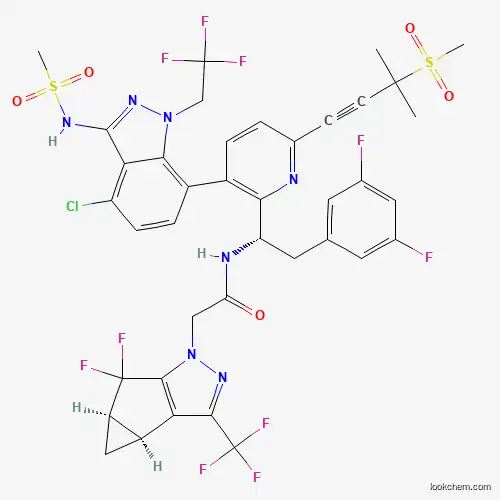 Molecular Structure of 2189684-44-2 (Lenacapavir)