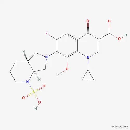 Molecular Structure of 234080-64-9 (Moxifloxacin N-sulfate)