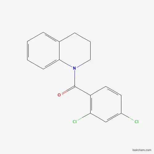 Molecular Structure of 306766-49-4 (1-(2,4-Dichlorobenzoyl)-1,2,3,4-tetrahydroquinoline)