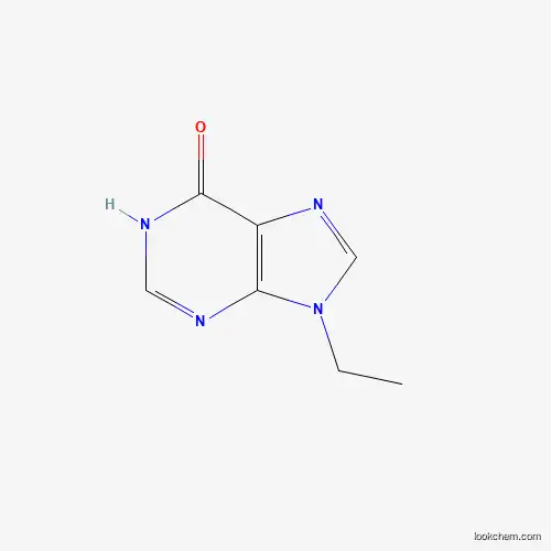 Molecular Structure of 31010-51-2 (9-Ethylhypoxanthine)