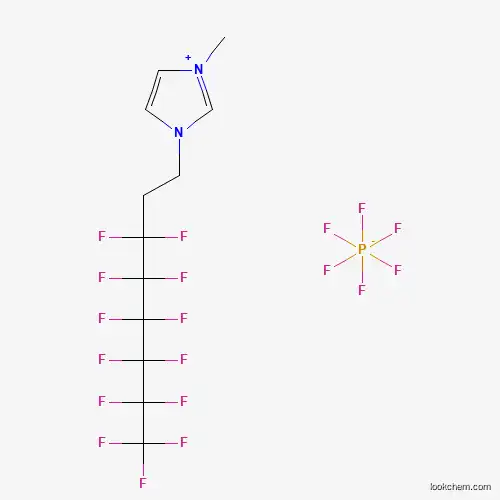 1-Methyl-3-(3,3,4,4,5,5,6,6,7,7,8,8,8-tridecafluorooctyl)imidazolium hexafluorophosphate