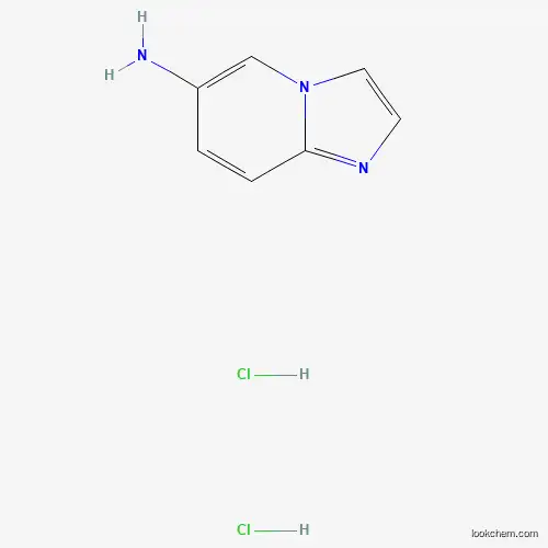Molecular Structure of 3649-47-6 (Imidazo[1,2-a]pyridin-6-amine dihydrochloride)