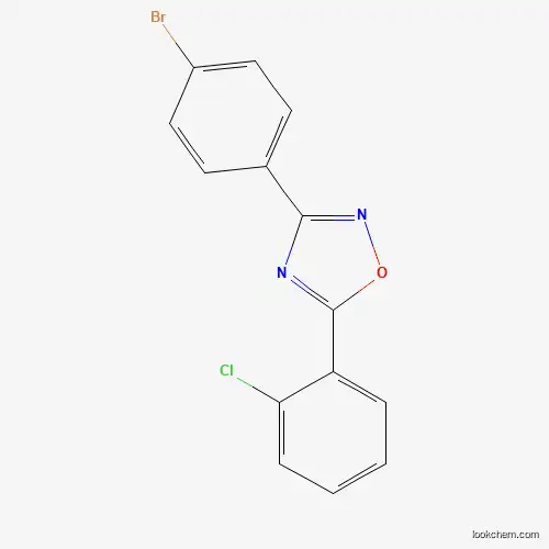 3-(4-BROMOPHENYL)-5-(2-CHLOROPHENYL)-1,2,4-OXADIAZOLE