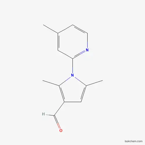 2,5-Dimethyl-1-(4-methyl-pyridin-2-yl)-1H-pyrrole-3-carbaldehyde