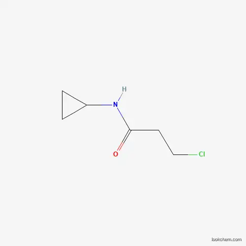 Molecular Structure of 573994-60-2 (3-chloro-N-cyclopropylpropanamide)