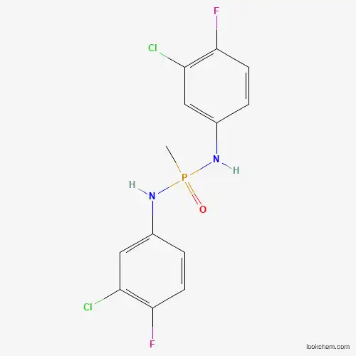 N,N'-di(3-chloro-4-fluorophenyl)methylphosphonic diamide