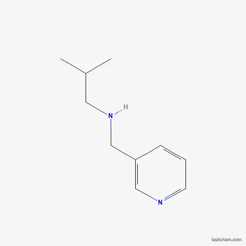 Molecular Structure of 70065-76-8 (2-methyl-N-(pyridin-3-ylmethyl)propan-1-amine)