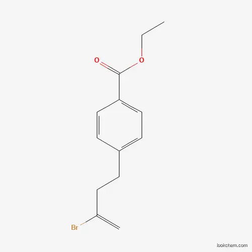 2-Bromo-4-(4-carboethoxyphenyl)-1-butene