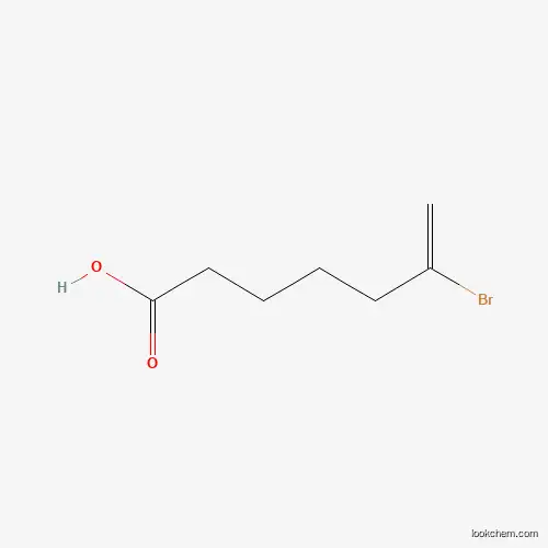 Molecular Structure of 732248-47-4 (6-Bromo-6-heptenoic acid)